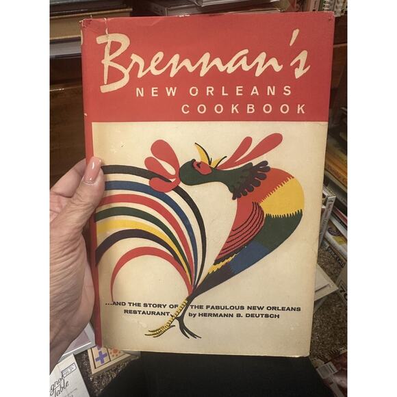 Brennan's New Orleans Cookbook 1964 Vintage Revised Edition by Hermann Deutsch - Picture 1 of 8